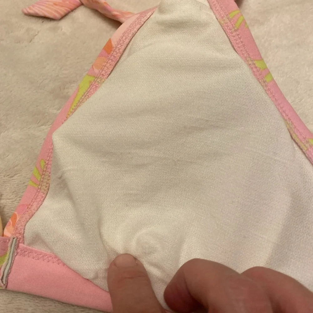 Tommy Hilfiger Pink Sea Life Shell Bikini Top